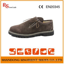 Chaussures de sécurité en cuir souple en cuir de suède Chine Suède Chaussures de sécurité Allemagne RS008